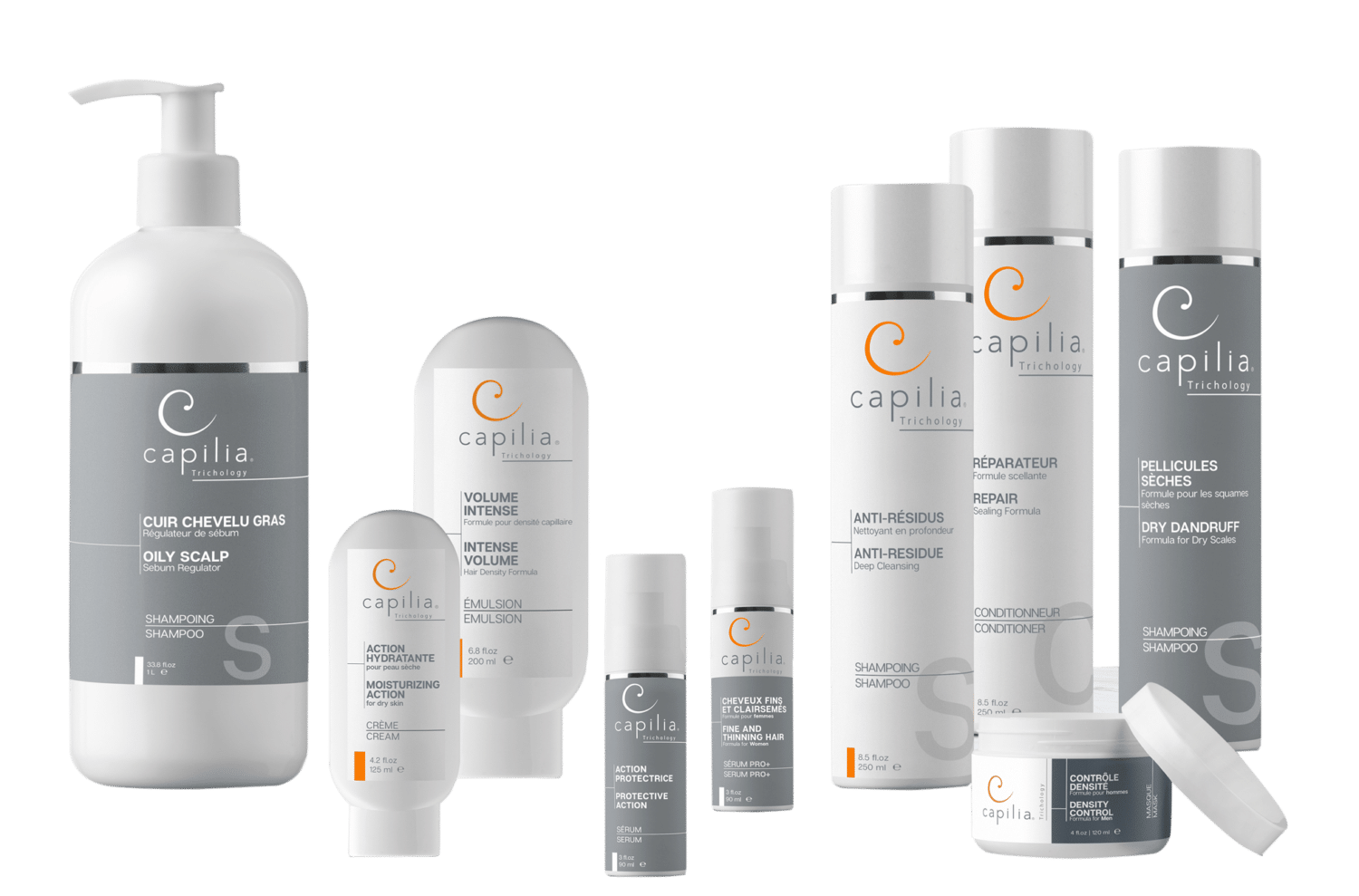 head first capilia products for hair loss